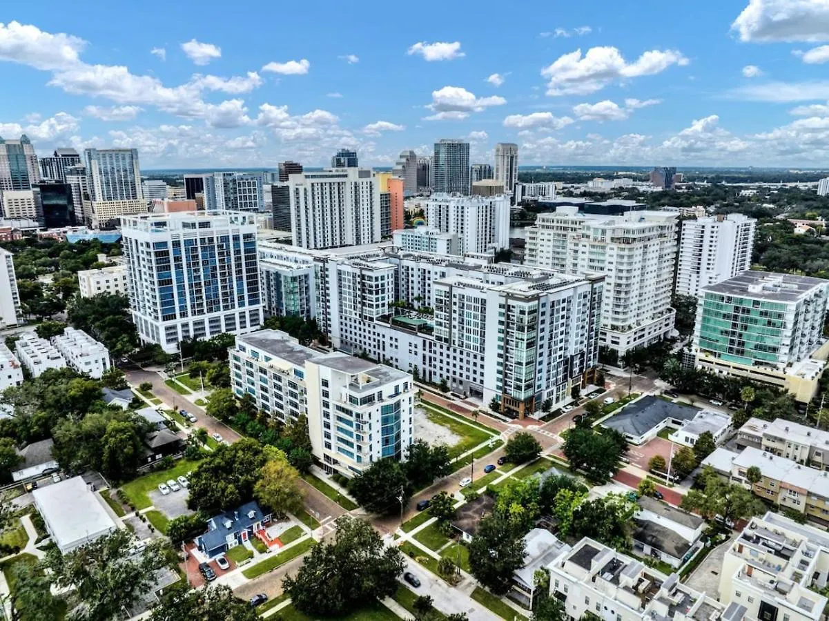 New 1200 Sqft 2Bd2Bth In Dt Orl Apartment Orlando